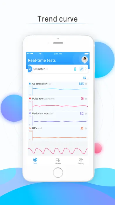 Capturas de pantalla de Oximeter-H