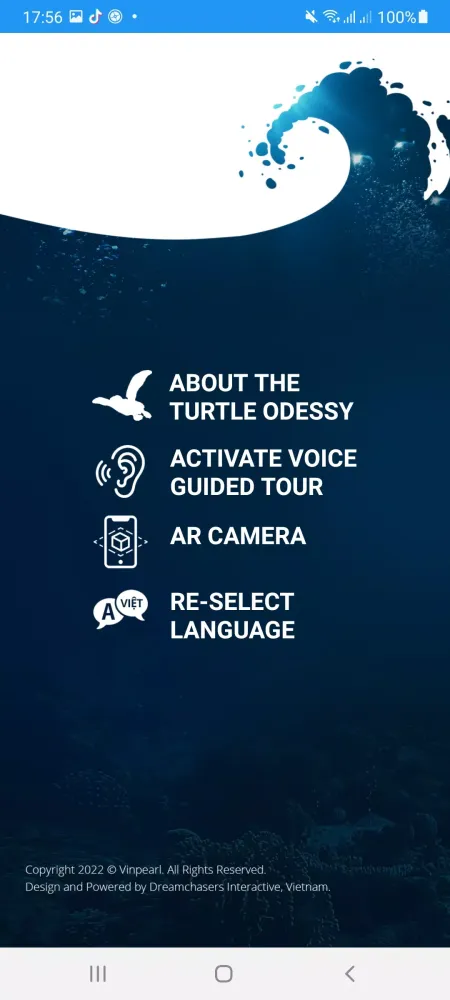 ภาพหน้าจอของ VW The Odyssey Mobile App