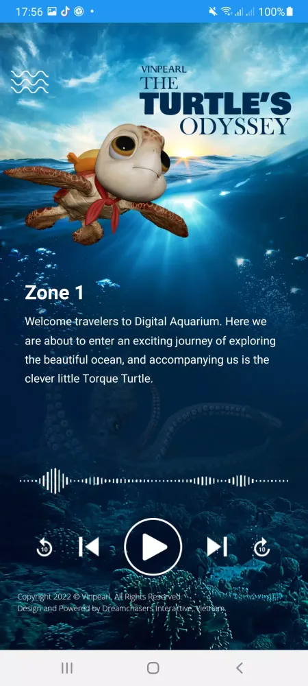 ภาพหน้าจอของ VW The Odyssey Mobile App