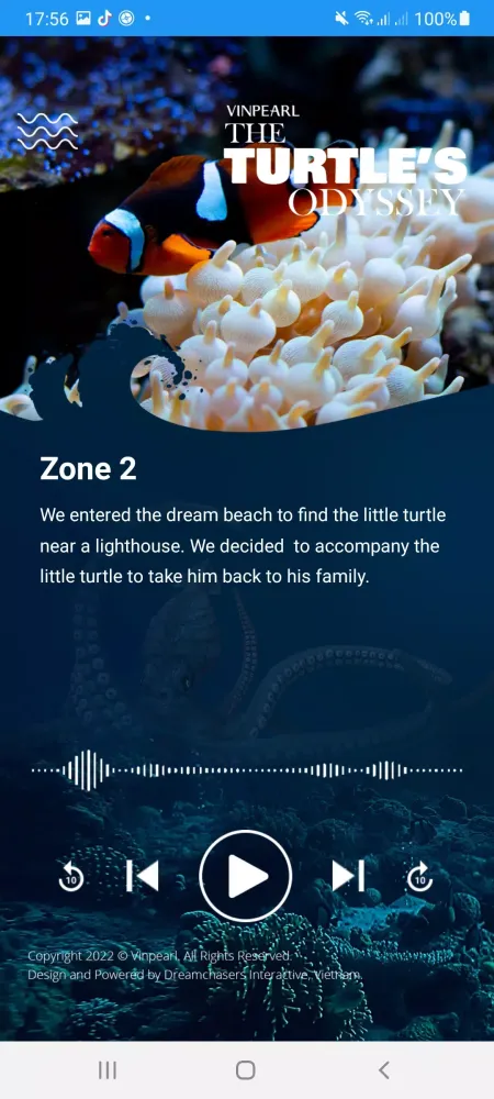 ภาพหน้าจอของ VW The Odyssey Mobile App