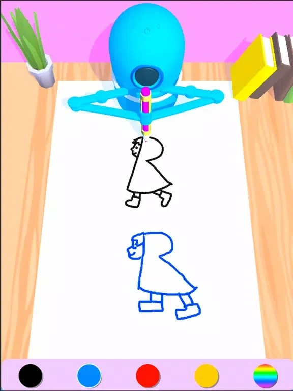 Tangkapan skrin Robot Artist iPad 