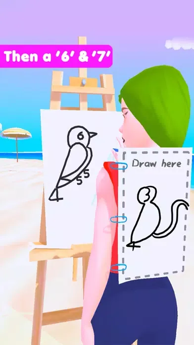 Tangkapan skrin Robot Artist