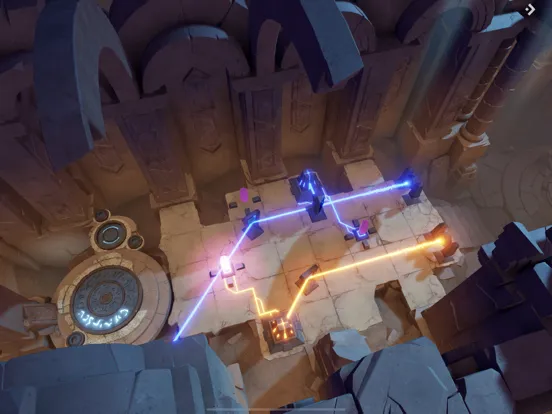 ภาพหน้าจอของ Archaica: The Path Of Light iPad 