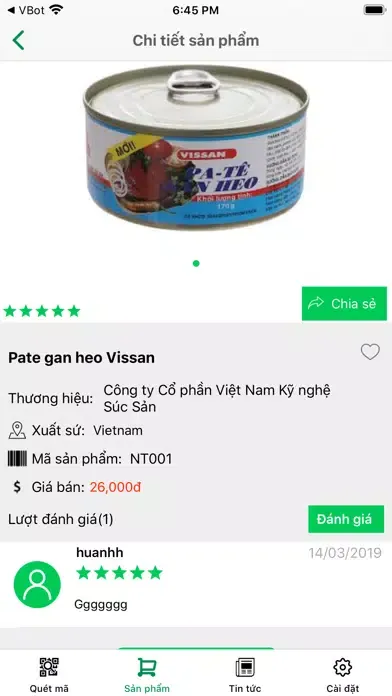 4Check - Trợ lý mua sắm Ekran Görüntüleri