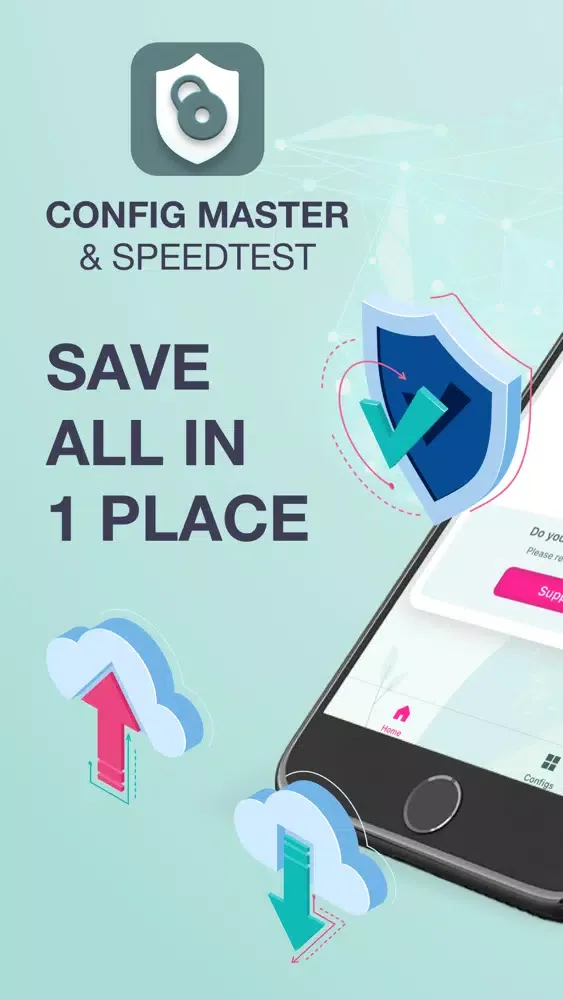 Config Master & Speedtest應用截圖