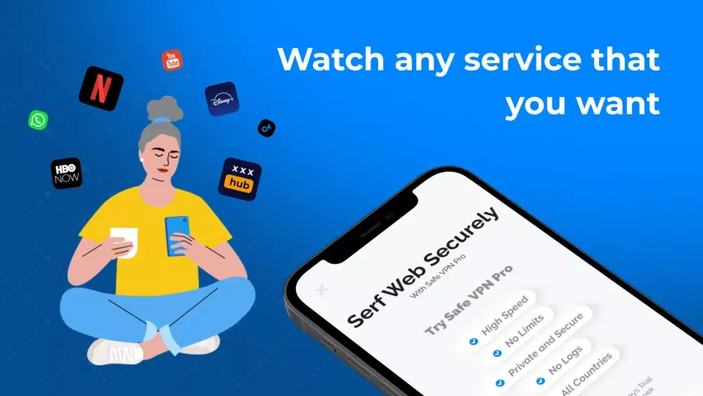 Safe VPN: Secure Browsing سکرین شاٹس