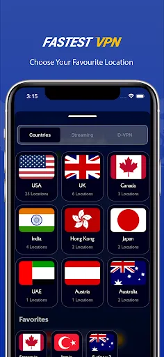 FastestVPN - Best Privacy Tool سکرین شاٹس