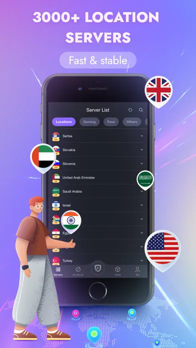 Capturas de pantalla de iTop VPN:Free VPN & Best Proxy