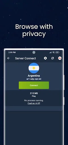 Capturas de tela do VPN.lat: Fast and secure proxy