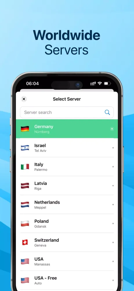 1S VPN Free स्क्रीनशॉट