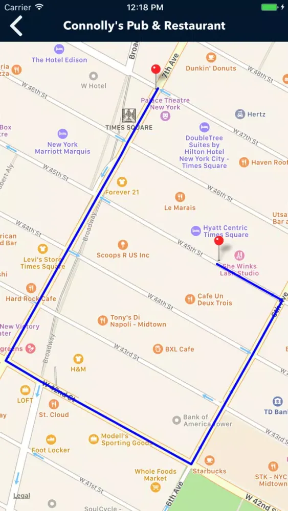 Скриншоты NearByFind