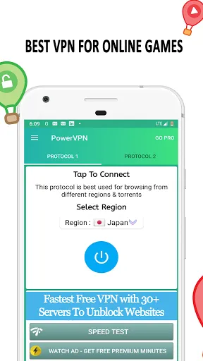 Power VPN : Fast & Secure VPN Screenshots