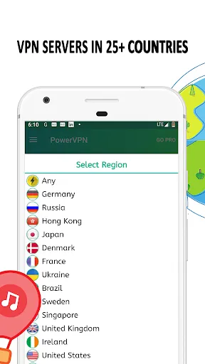 Power VPN : Fast & Secure VPN Screenshots