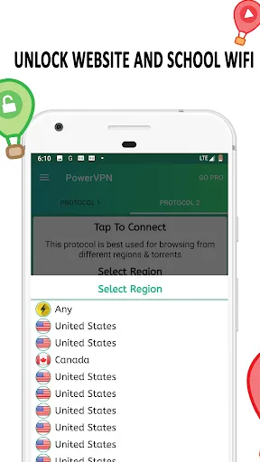Power VPN : Fast & Secure VPN Screenshots