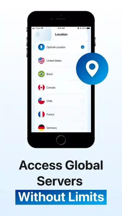 Zrzuty ekranu VPN Safely