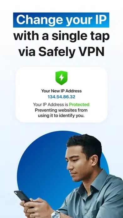 Zrzuty ekranu VPN Safely
