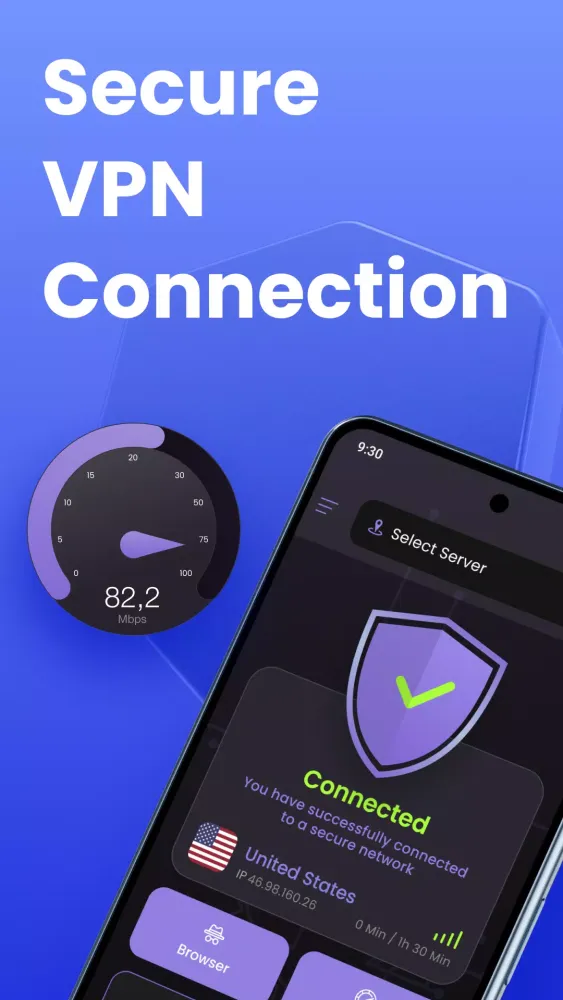 VPN Proxy Browser - Secure VPN Screenshots