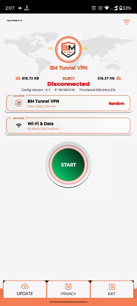 BM Tunnel VPN的应用截图1