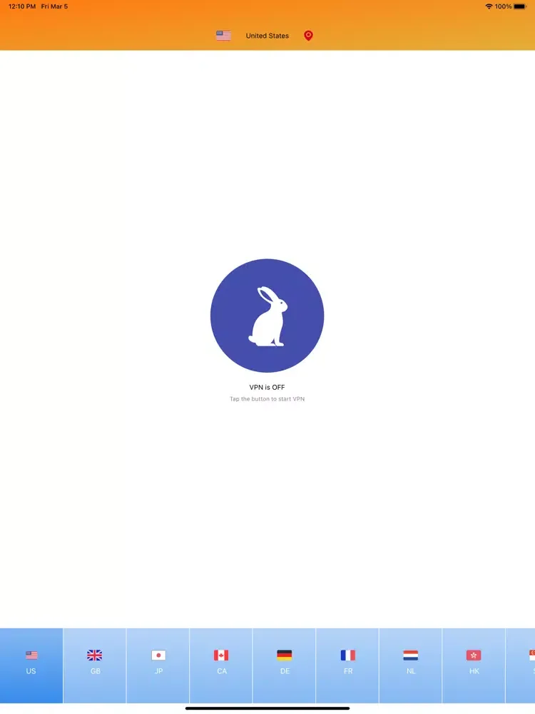 Zrzuty ekranu Rabbit VPN Proxy & AdBlock iPad 