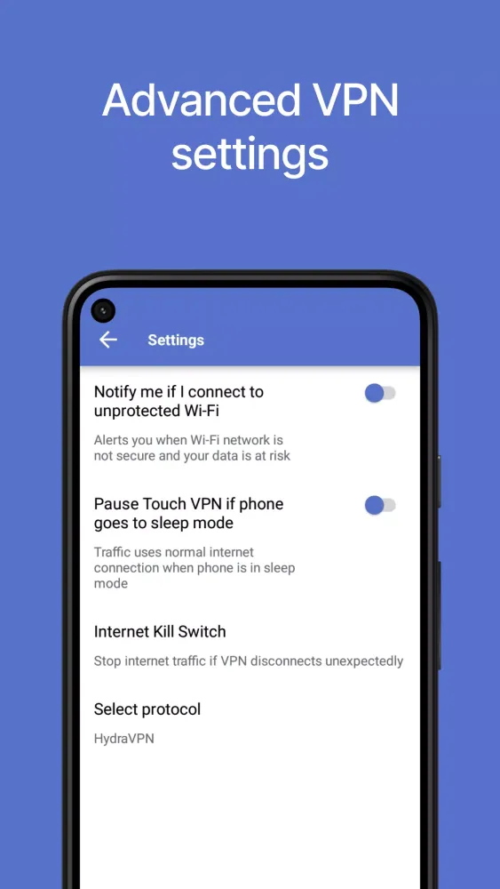 VPN in Touch, Unlimited Proxy Screenshots