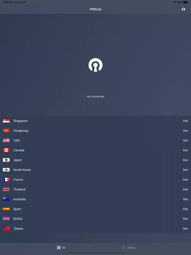 تصاویر VPN Lite iPad 
