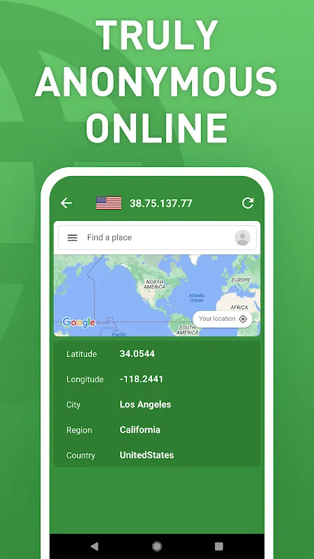 ภาพหน้าจอของ Fast VPN Pro