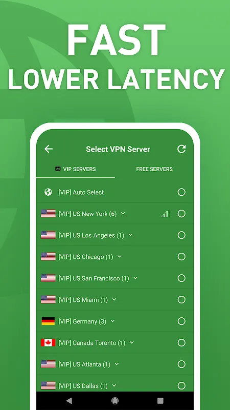 ภาพหน้าจอของ Fast VPN Pro