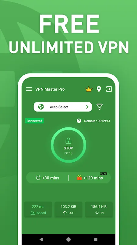 ภาพหน้าจอของ Fast VPN Pro