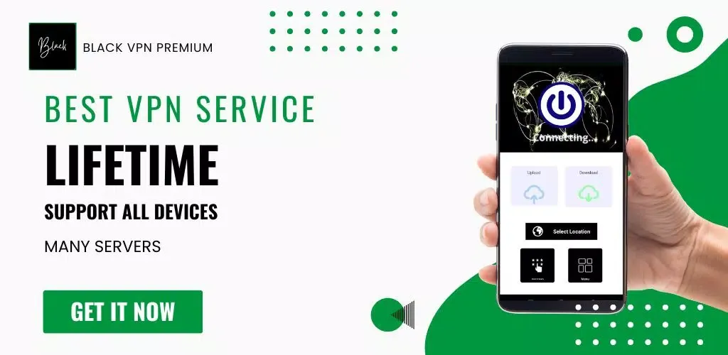 Screenshot di Black VPN Premium