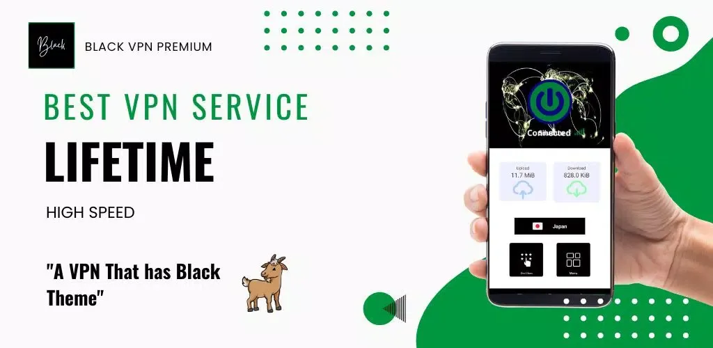 Screenshot di Black VPN Premium