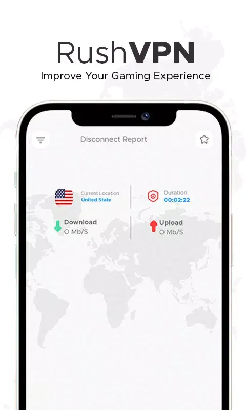 Ảnh chụp màn hình của Rush VPN - Secure VPN Proxy