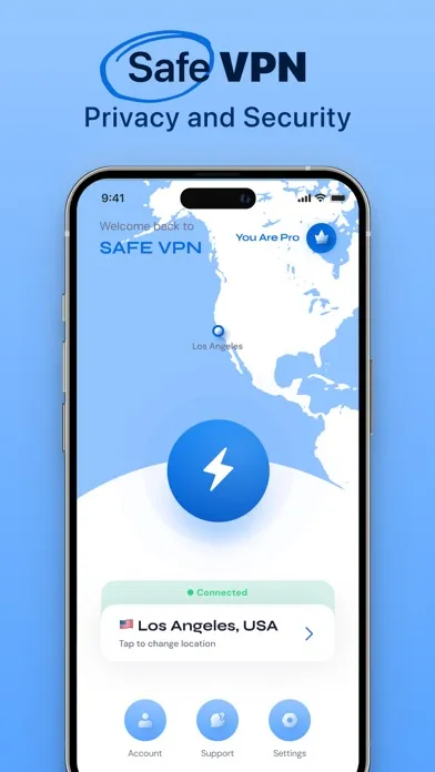Screenshot di Safe app VPN - turbo fast surf