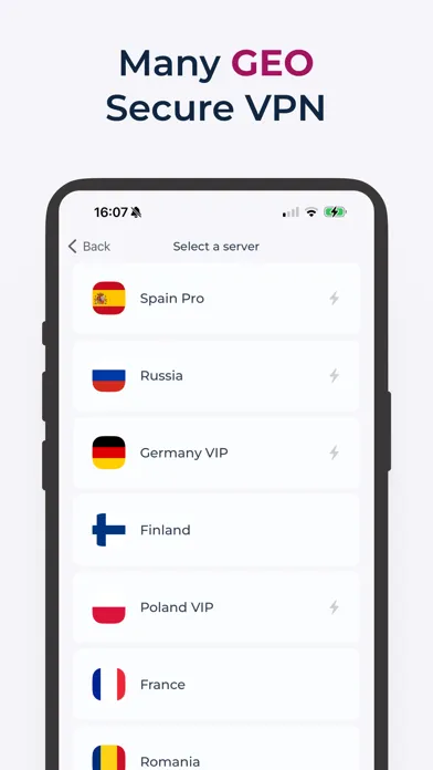 Capturas de pantalla de V2Ray VPN Service