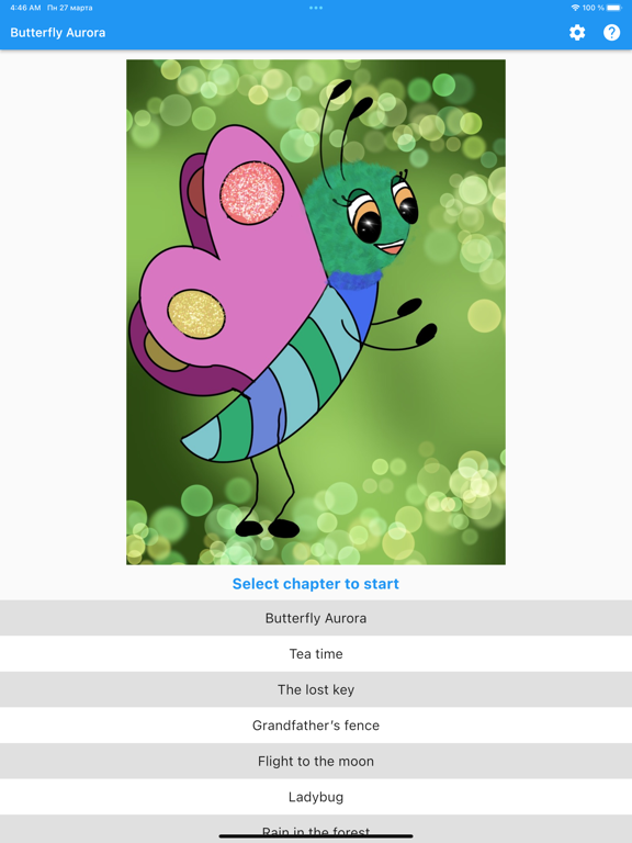 Screenshot di Aurora the Butterfly iPad 