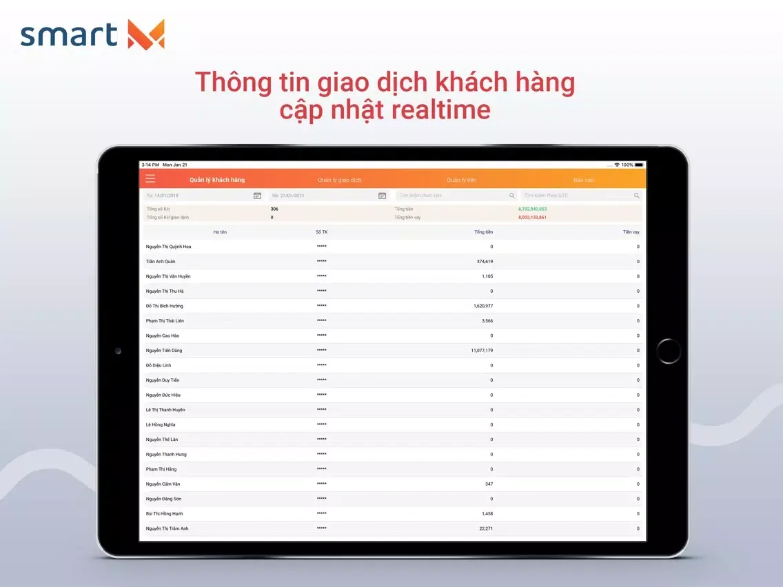 SmartM iPad  スクリーンショット