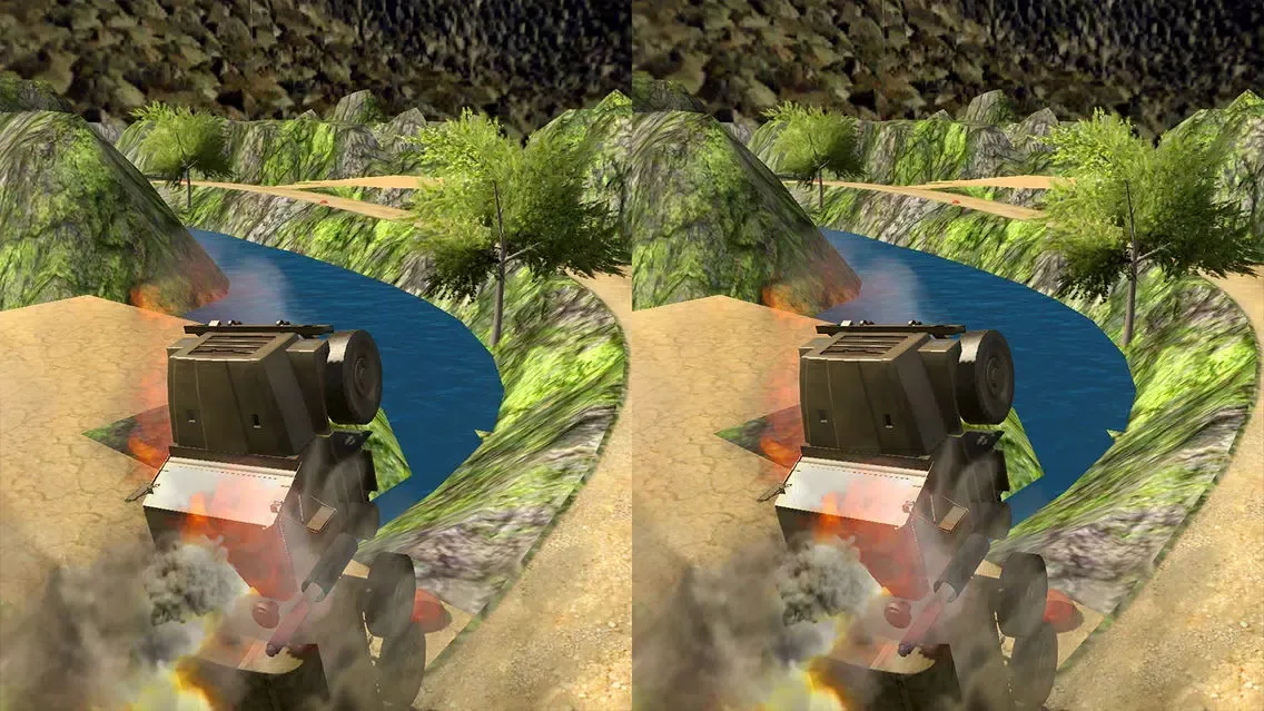 Vr Armored Vehicles Drive : 3D Military Sim-ulator Screenshots