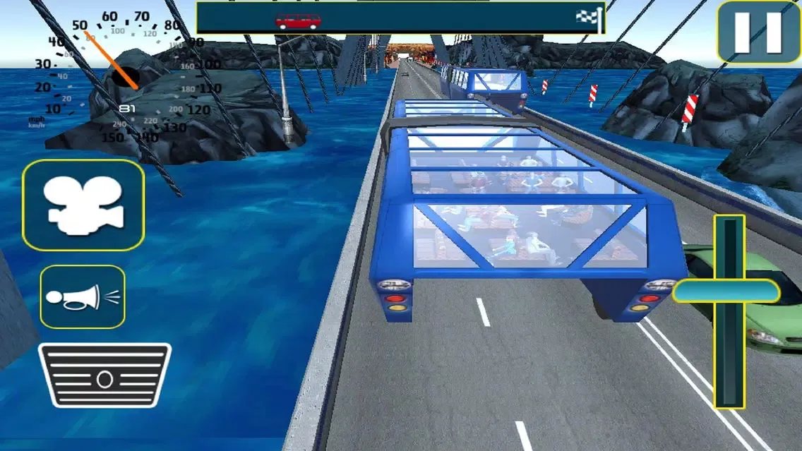 Zrzuty ekranu Vr City Elevated Bus : Gyro-scope Bu-s Par-king