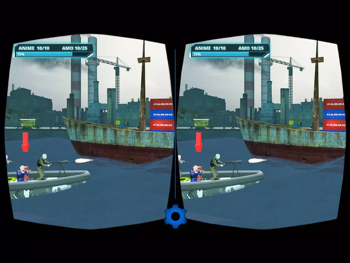 Capturas de tela do VR Military Battleship War iPad 