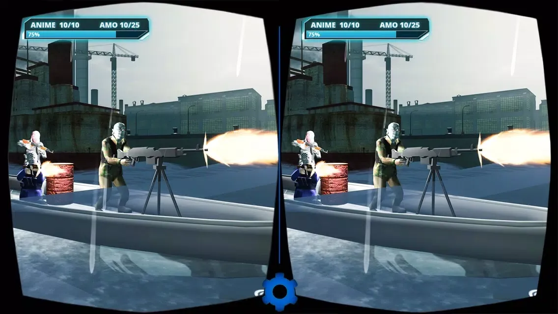 Capturas de tela do VR Military Battleship War