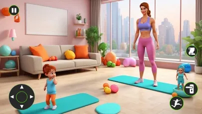 Tangkapan skrin My Superstar Mom Gym Mentor 3D