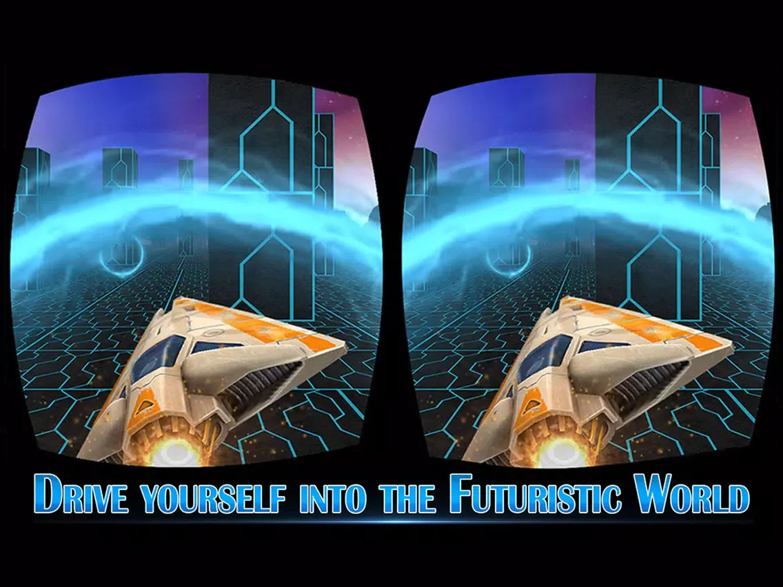 VR Futuristic Car Race- Turbo Car Games Free iPad 應用截圖