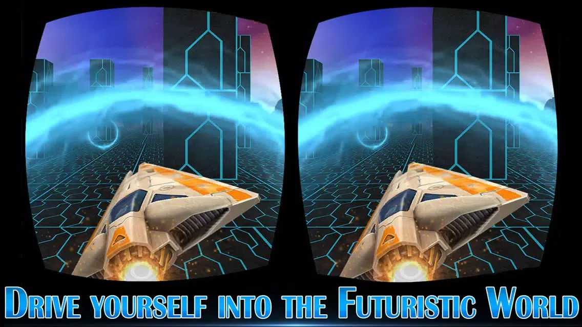 VR Futuristic Car Race- Turbo Car Games Free應用截圖