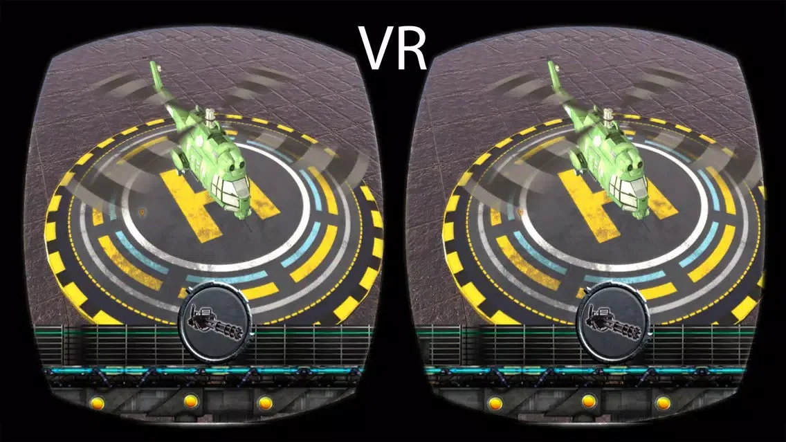 Capturas de tela do VR Helicopter War-Zone : Gun-ship Covert Attack 3D