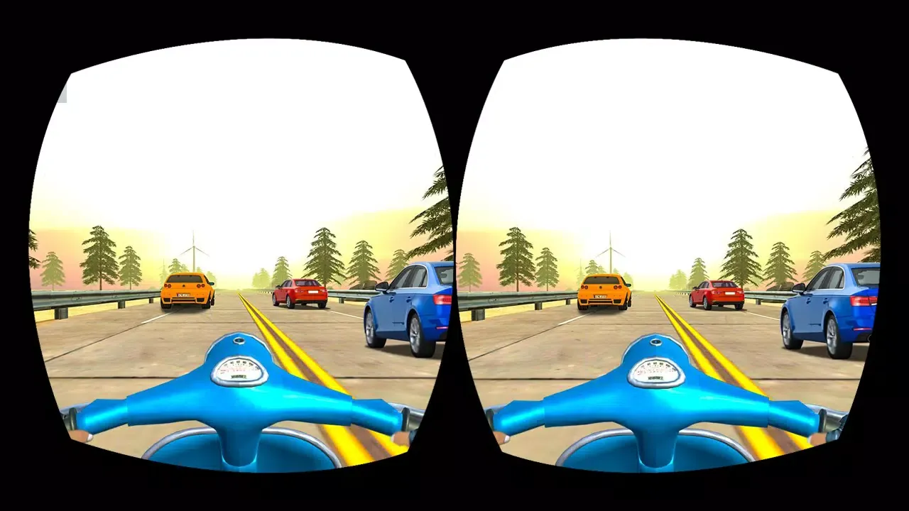 VR Highway Traffic Bike Racer Screenshots