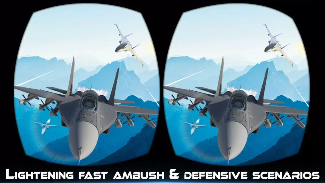 تصاویر VR Jet Fighter Combat Flight Simulator - Free Game