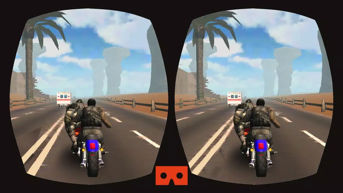 VR Moto Attack Racer : Free Virtual Reality Game Screenshots