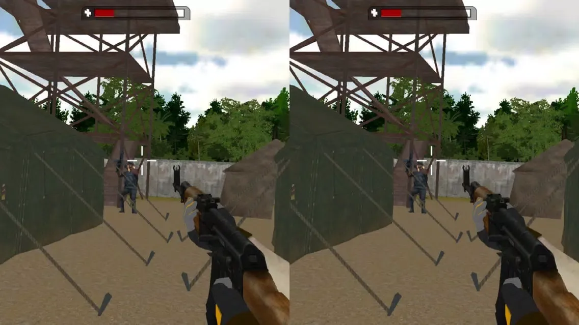 Capturas de tela do VR Real Commando Adventure : Possible Mission 2016