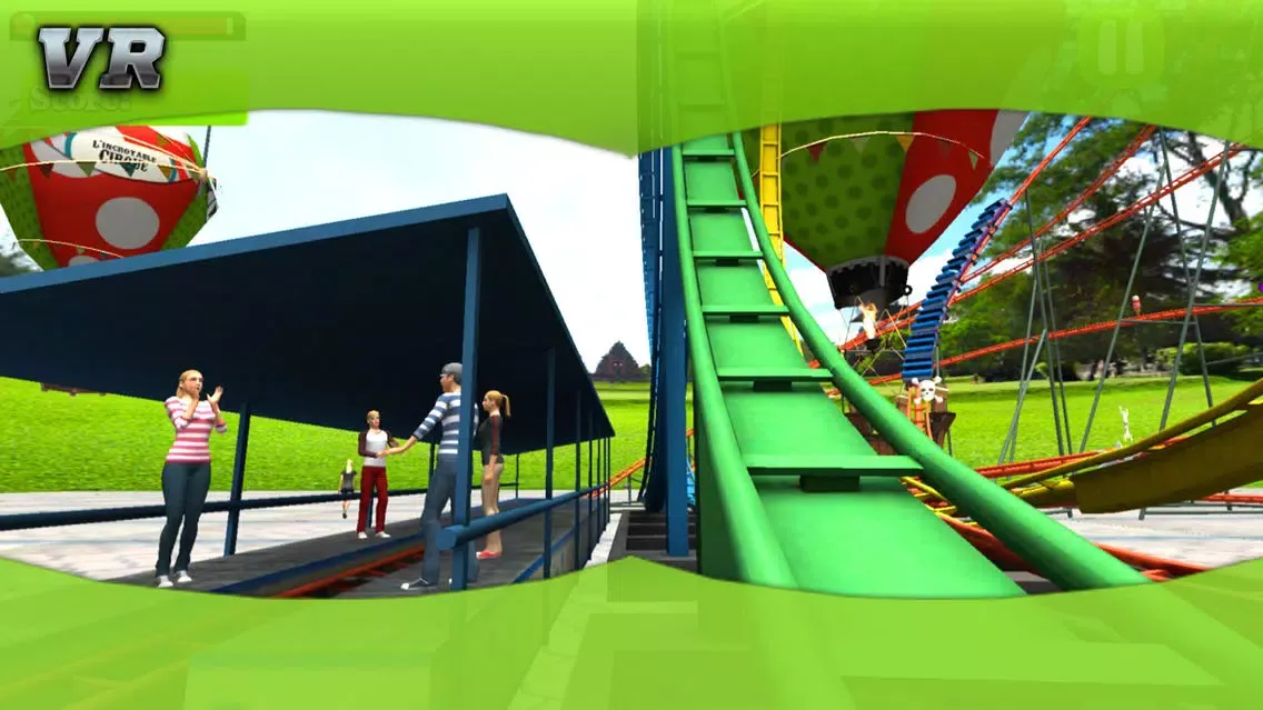 Capturas de tela do Vr Roller Coaster : A Virtual Reality Sim-ulator