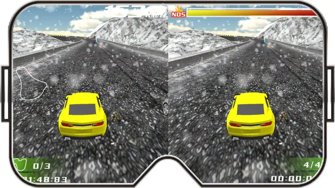 Vr Snow Mountain Drift Racer : New Pro 2016 スクリーンショット