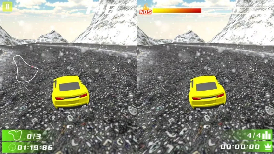 Vr Snow Mountain Drift Racer : New Pro 2016 スクリーンショット